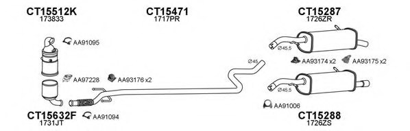 VENEPORTE 150554 Exhaust System